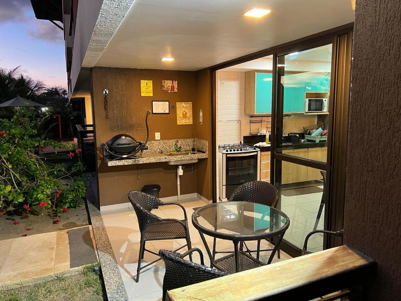 Luxuoso Flat 3 Quartos, Terreo, No Cupe Beach Living - Beira Mar De Pôrto das Galinhas מראה חיצוני תמונה