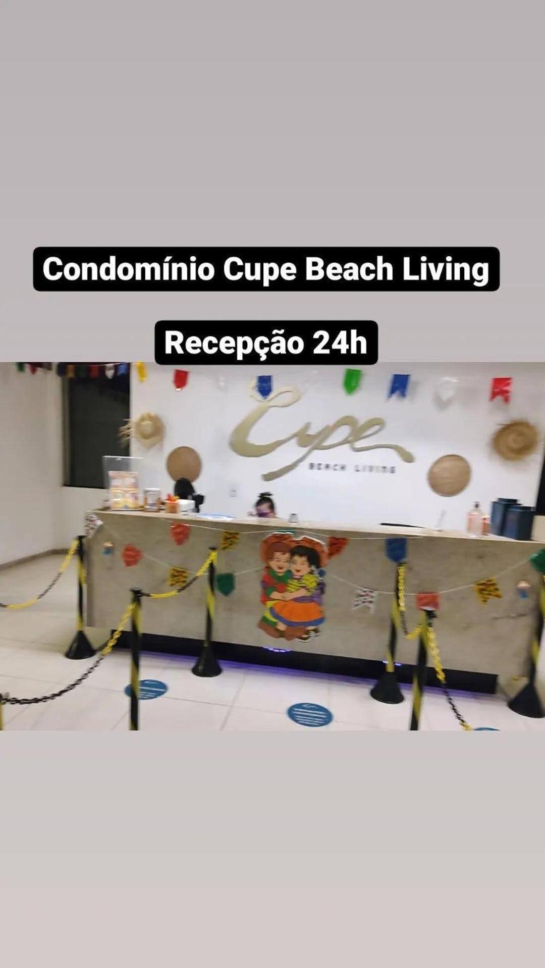 Luxuoso Flat 3 Quartos, Terreo, No Cupe Beach Living - Beira Mar De Pôrto das Galinhas מראה חיצוני תמונה