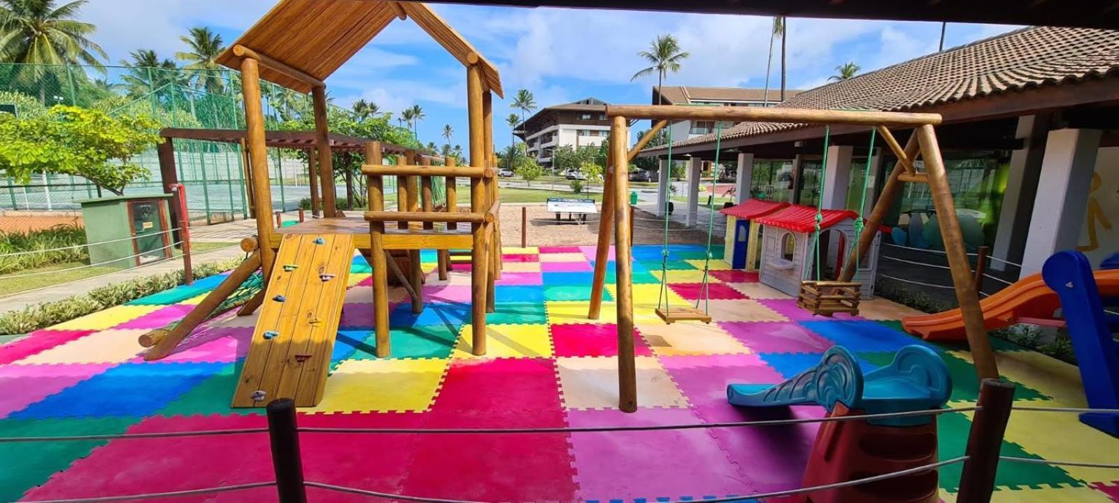 Luxuoso Flat 3 Quartos, Terreo, No Cupe Beach Living - Beira Mar De Pôrto das Galinhas מראה חיצוני תמונה