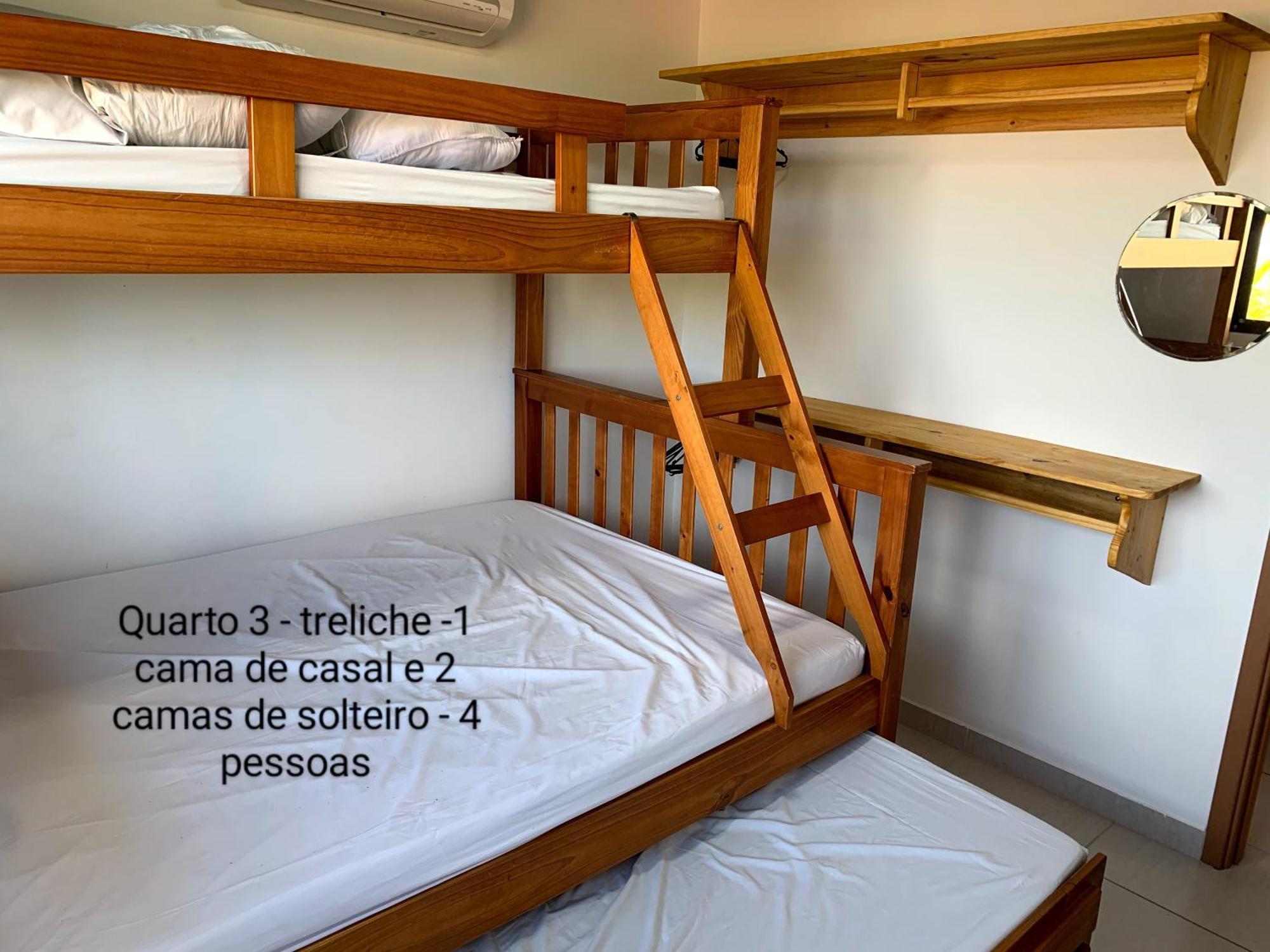 Luxuoso Flat 3 Quartos, Terreo, No Cupe Beach Living - Beira Mar De Pôrto das Galinhas מראה חיצוני תמונה