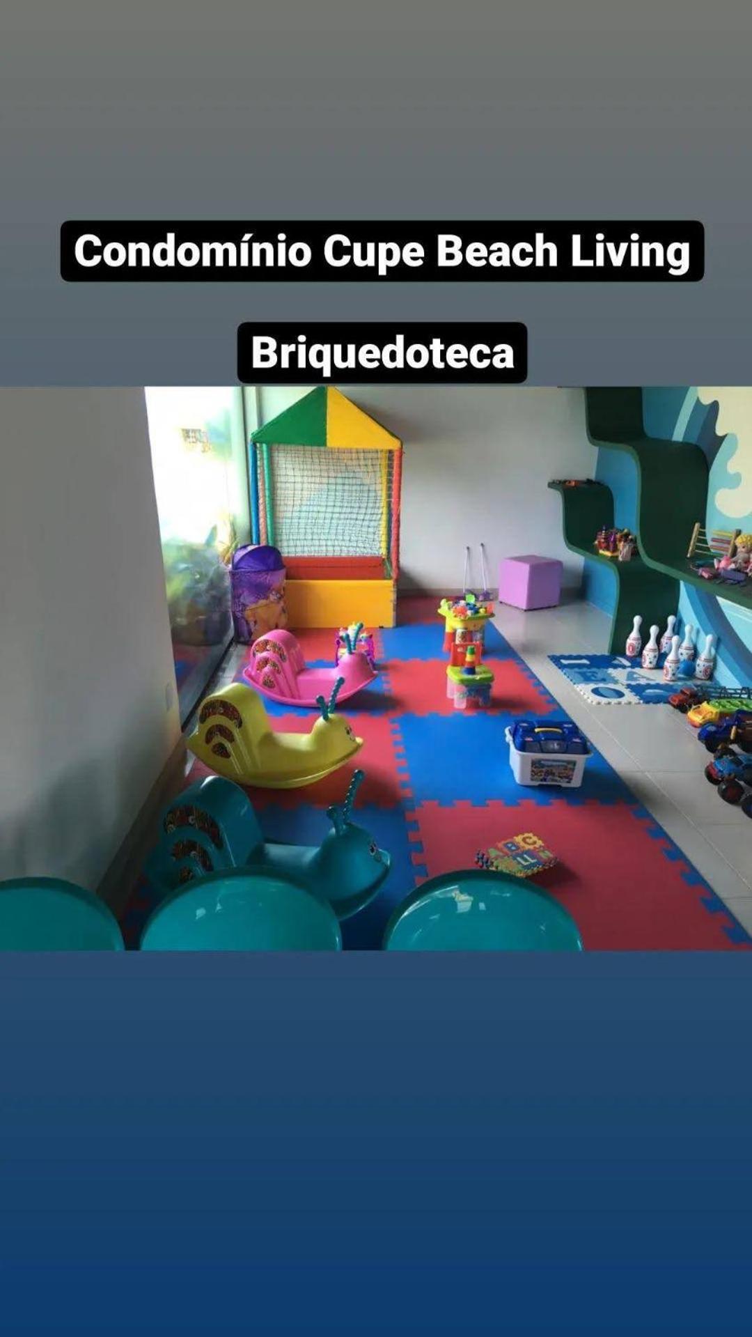 Luxuoso Flat 3 Quartos, Terreo, No Cupe Beach Living - Beira Mar De Pôrto das Galinhas מראה חיצוני תמונה