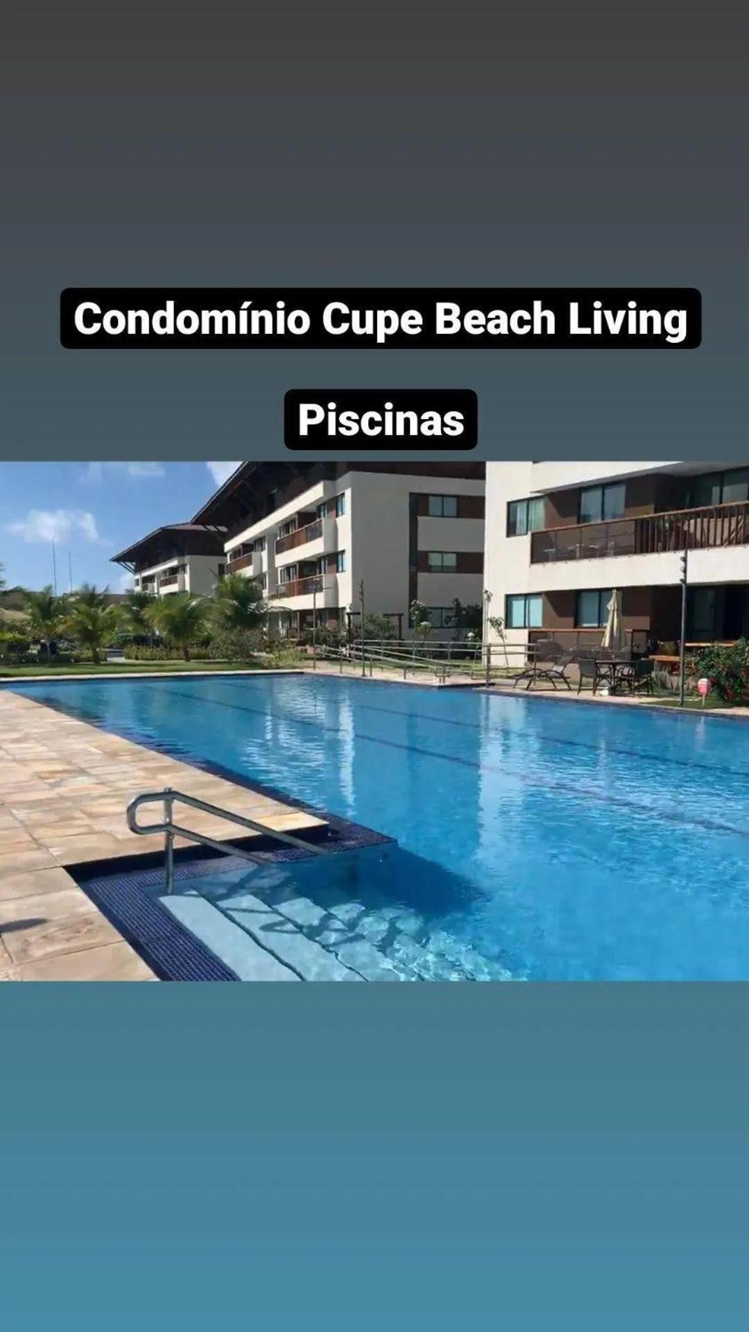 Luxuoso Flat 3 Quartos, Terreo, No Cupe Beach Living - Beira Mar De Pôrto das Galinhas מראה חיצוני תמונה