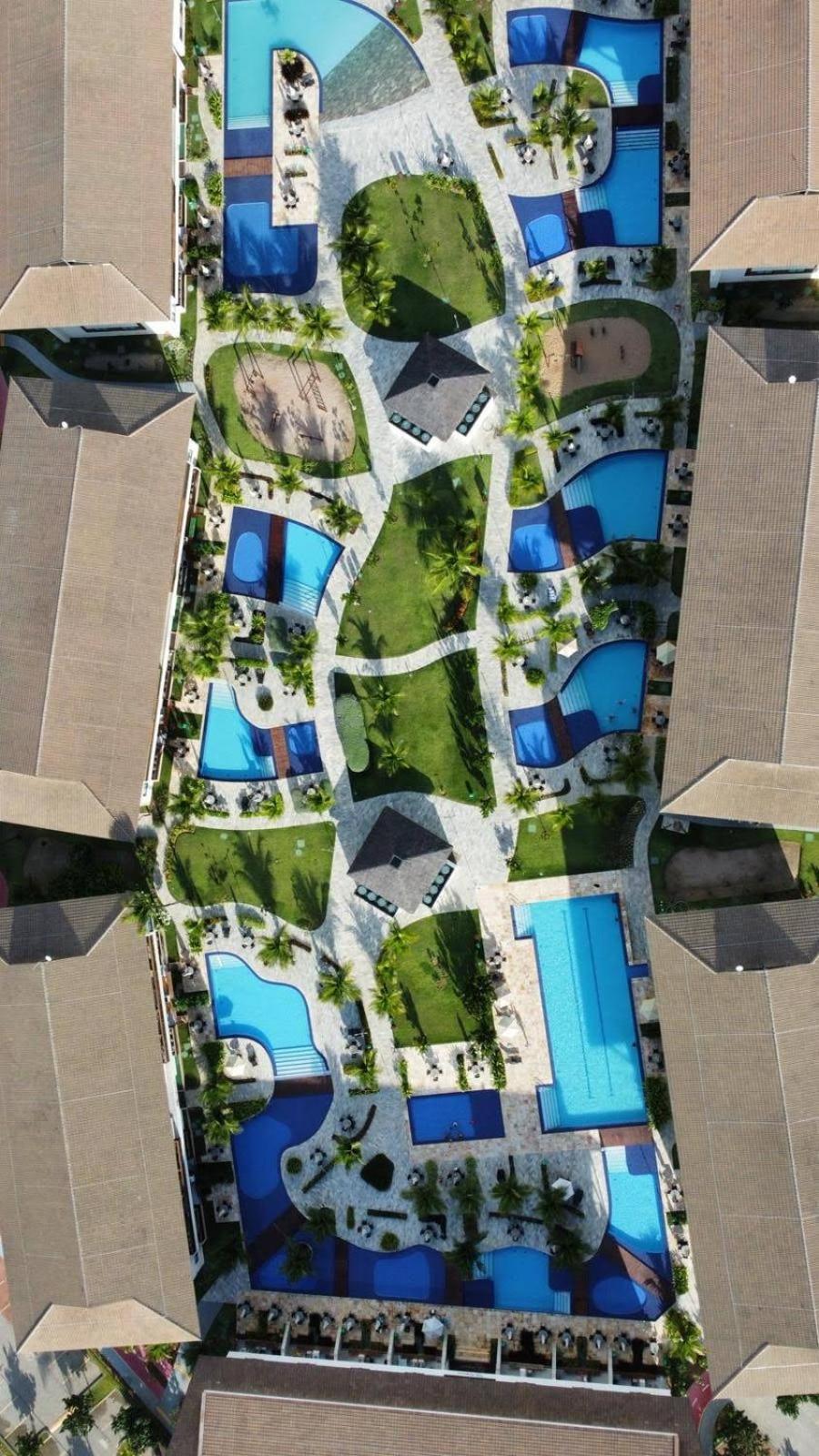 Luxuoso Flat 3 Quartos, Terreo, No Cupe Beach Living - Beira Mar De Pôrto das Galinhas מראה חיצוני תמונה