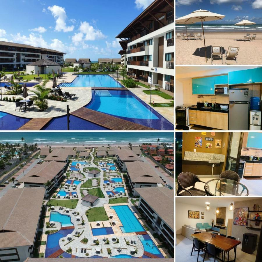 Luxuoso Flat 3 Quartos, Terreo, No Cupe Beach Living - Beira Mar De Pôrto das Galinhas מראה חיצוני תמונה